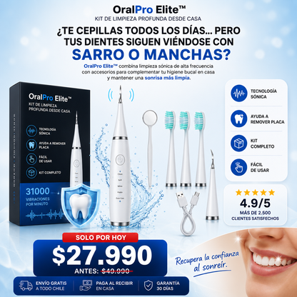 OralPro Elite™ | Kit de limpieza dental desde casa