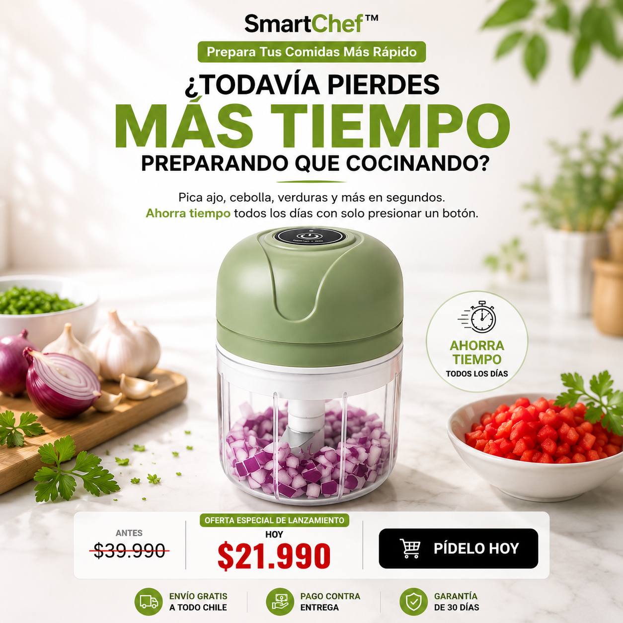 SmartChef™ | Prepara Tus Comidas Más Rápido