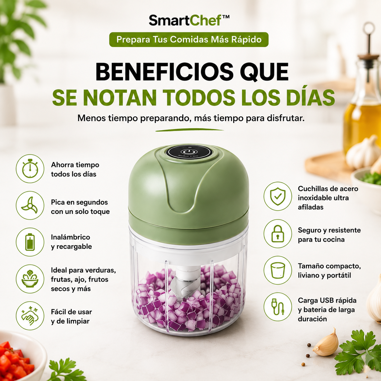SmartChef™ | Prepara Tus Comidas Más Rápido